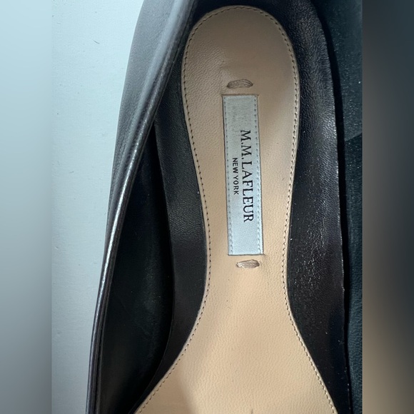 MM Lafleur Sleek Black Flats, Size 37.5 (US 7.5) - Picture 9 of 10
